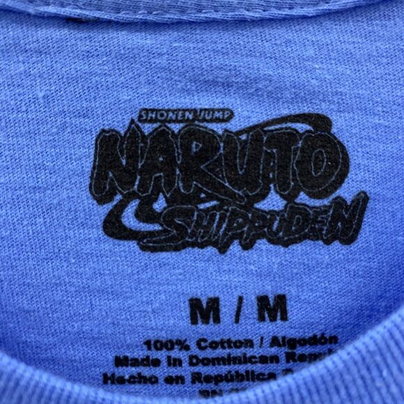 Shonen Jump Naruto Shippuden Group Image T-Shirt Men’s Size Medium 100% Cotton - Picture 6 of 7